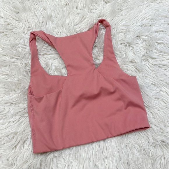 Girlfriend Collective pink Paloma workout top XS - Picture 4 of 8